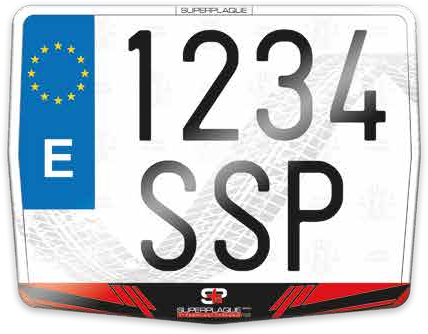 Placa Kurve Moto Superplaque
